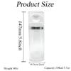 2PCS 100ml/3.3oz Clear Airless Pump Bottles Empty Refillable Travel Size Vacuum Makeup Cosmetic Moisturizer Pump Dispenser Container Storage for Lotion Cream Shampoo Shower Gel Toiletries view 2