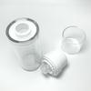2PCS 100ml/3.3oz Clear Airless Pump Bottles Empty Refillable Travel Size Vacuum Makeup Cosmetic Moisturizer Pump Dispenser Container Storage for Lotion Cream Shampoo Shower Gel Toiletries view 3