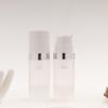 2PCS 50ml/1.3oz Clear Airless Pump Bottles Empty Refillable Travel Size Vacuum Makeup Cosmetic Moisturizer Pump Dispenser Container Storage for Lotion Cream Shampoo Shower Gel Toiletries view 3