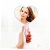 3pcs Mirror for Women,Portable Mirror Cute Mirrors with Handle,One-Way Mirror view 4