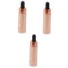 FRCOLOR 3pcs Women Drops Repair Highlighter Makeup Drops Illuminating Liquid for Shimmering Eyes for Cosplay Nightclub and Halloween Events view 1