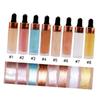 FRCOLOR 2pcs Illuminating Highlight Drops Liquid Enhancer Matte Highlighter Glitter Eyeshadow Shimmer Makeup for Nightclub (dc004-) view 2