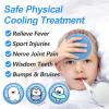 AiricePac Large Kids Ice Packs for Boo Boos, 3 Packs Toddler Gel Ice Packs Wrap for Injuries Reusable, Hot Cold Compress for Children's Fever Pain Relief, Wisdom Teeth, First Aid, Bumps & Bruises view 2