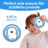 AiricePac Large Kids Ice Packs for Boo Boos, 3 Packs Toddler Gel Ice Packs Wrap for Injuries Reusable, Hot Cold Compress for Children's Fever Pain Relief, Wisdom Teeth, First Aid, Bumps & Bruises view 4