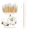 BABONIE 200PCS Pointed Cotton Swabs - Precision Microblading Cotton Swab 4 inch - Micro Sticks for Nail Supplies Makeup Tattoo Permanent Cosmetic view 2