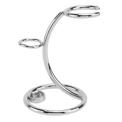 Mipcase Shaving Brush Holder Rack Stand for Men Grooming Dual Bracket Design for Tidy Storage and Stylish Bathroom Organizer