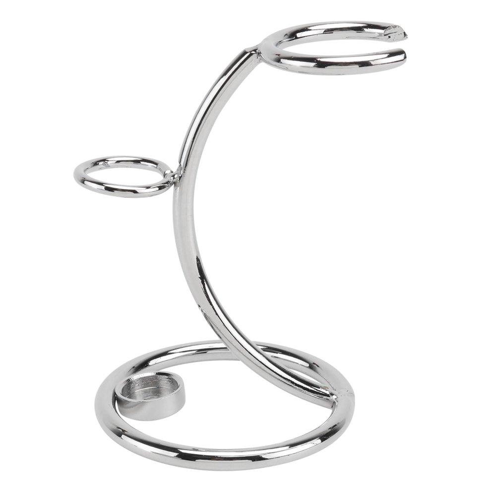 Mipcase Shaving Brush Holder Rack Stand for Men Grooming Dual Bracket Design for Tidy Storage and Stylish Bathroom Organizer