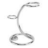 Mipcase Shaving Brush Holder Rack Stand for Men Grooming Dual Bracket Design for Tidy Storage and Stylish Bathroom Organizer view 1