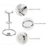 Mipcase Shaving Brush Holder Rack Stand for Men Grooming Dual Bracket Design for Tidy Storage and Stylish Bathroom Organizer view 4