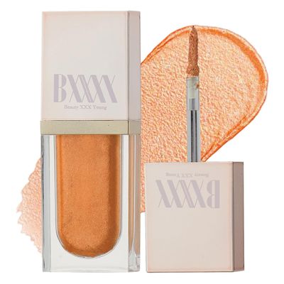 BXXXY Liquid eyeshadow glitter eyeshadow for eye makeup - Long-lasting, Smudge-proof, Vivid and Easy cleansing (5 colors) (Orange)