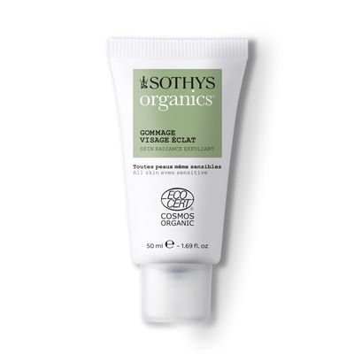 SOTHYS Skin Radiance Exfoliant | Gentle Organic Face Scrub for Exfoliating, Formulated for All Skin Types, Even Sensitive | Vegan Formula for Radiant Skin
