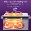 NAISIGOO 5.5 lbs Wax Pot Professional Wax Warmer for Hair Removal, 86-275 Smart Adjustable Temp, 5-Min Fast Melting, Digital Large Waxing Pot for Beauty Salon SPA Esthetician view 3