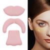 3pcs Face Mask Mould Set  Professional, Reusable, Soft Silicone DIY Mask Making Tools for Home Spa and Beauty Salon Use view 3