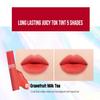 BXXXY Long-lasting Lip Tint Lip Stain Lip Gloss - Hydrating, Calming, Nourishing and vivid water tint 0.11 oz (5 colors) (Grapefruit milk tea) view 3
