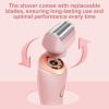 Layhou Home Electric Shaver Ladies Underarm Whole Body Hair Removal Private Shaver Dense Shaving Blade Electric Hair Removal Instrument view 4