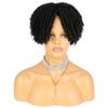 5.7x6.7 inch Dreadlock Wigs Natural Fashion Heat Resistant Synthetic Fiber Short Hair Topper for Woman For Hair Loss (Brown) view 3