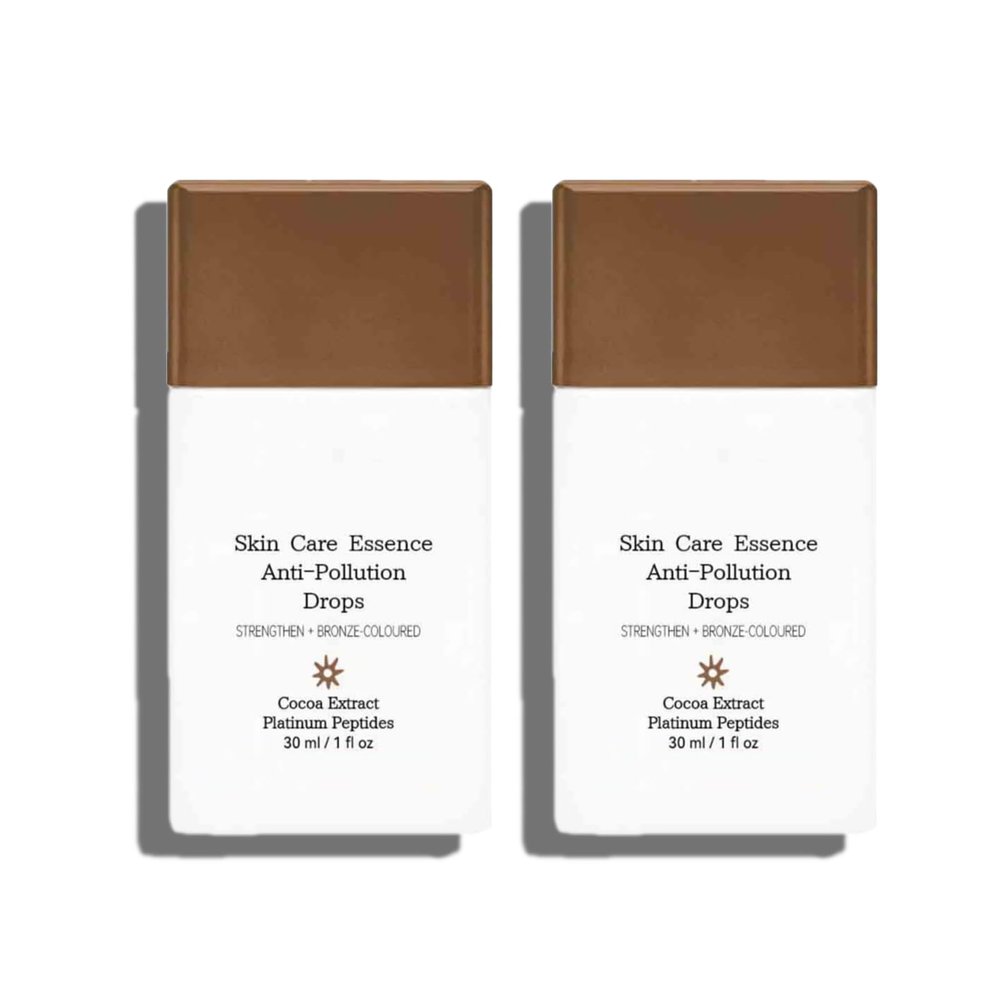 Bronzer Drops for Face & Body | Self-Tanning Peptide Serum with Anti-Aging & Anti-Pollution | Vegan Liquid Bronzer Drops, Cruelty-Free, Streak-Free Natural Glow