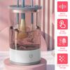 HOTBEST Cosmetic Brush Cleaner, Electric Makeup Brush Cleaner, Makeup Brush Cleaner Machine, Auto Makeup Brush Cleaner, Portable USB Powered Fit for All Size Makeup Brush view 2