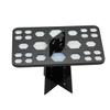 Housoutil Makeup Brush Organizer Tower Holder for Cosmetic Brushes Durable Drying for Makeup Tools Black view 1