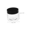 Housoutil 8pcs Wide Cream Jars Transparent Cosmetic Containers for Travel Lightweight Empty Cream Storage for Ointments view 2