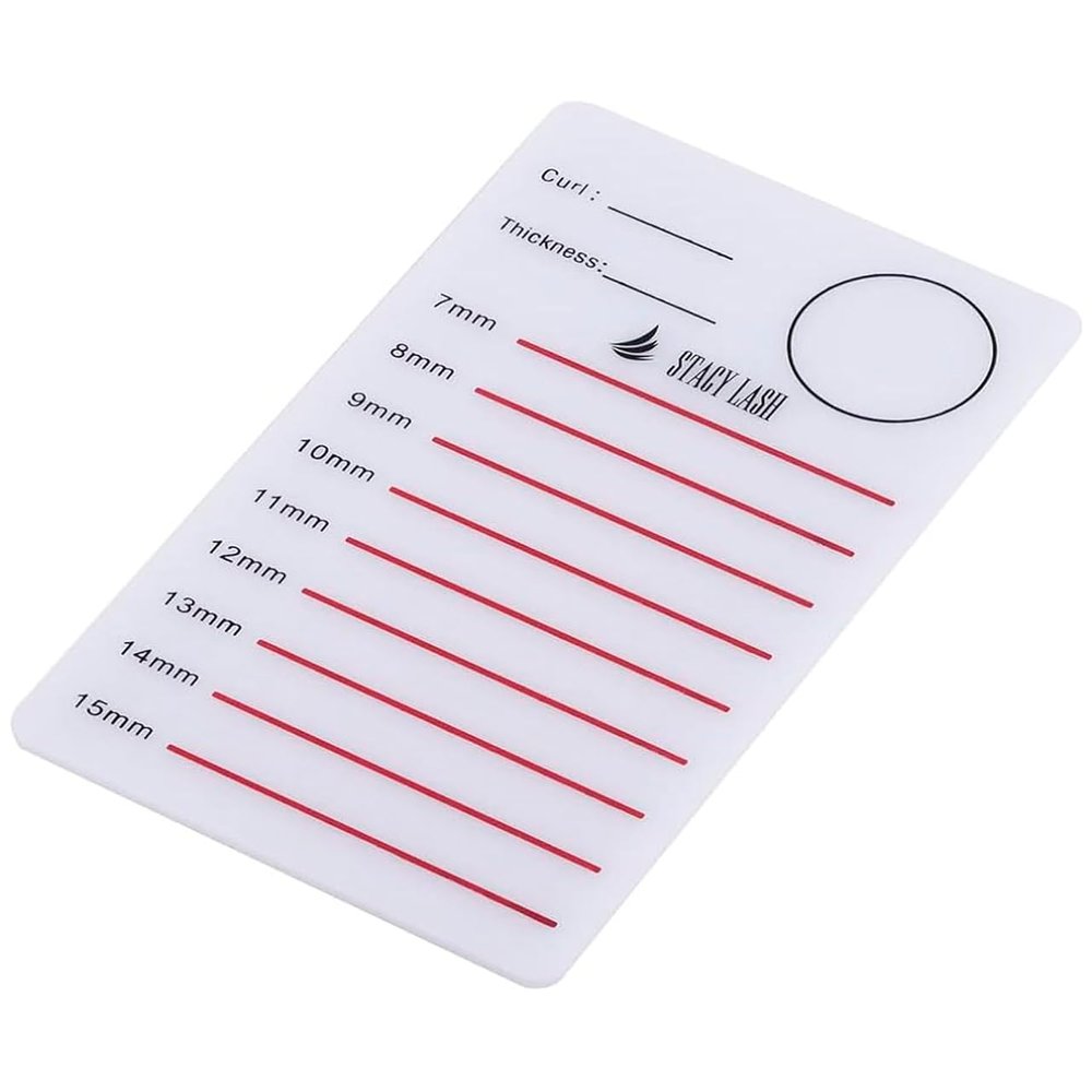 STACY LASH Tile/Tray for Eyelash Extensions/Acrylic Pallet/Extension Supplies