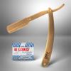 BRV MEN Straight Razor | Titanium Series | 100 Single Edge Blades | Straight Edge Razor | Shavette | Barber Razor | Mens Shaving Knife | Straight Razor Kit | For Men (Titanium Bronze) view 4