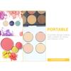 Angoily Metal Eyeshadow Storage Box 50pcs Empty Makeup Pans Circle Magnetic Palette view 2