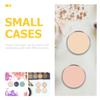 Angoily Metal Eyeshadow Storage Box 50pcs Empty Makeup Pans Circle Magnetic Palette view 4
