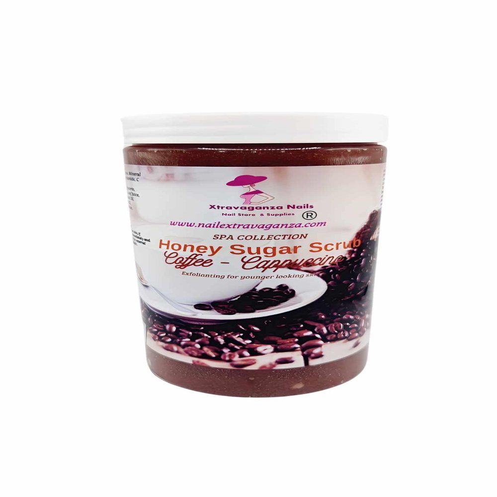 Spa Sugar Scrub Coffee Cappuccino Aroma 3lb (48oz)