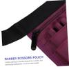 DOITOOL Multi-functional Adjustable Barber Waist Storage Bag Versatile Hairdressing Tool Pouch for Salon and Home Use Lightweight Organizer for Scissors and Essentials view 3