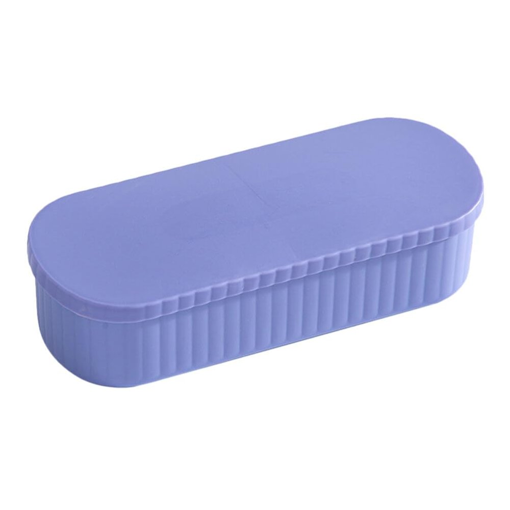 FOMIYES Makeup Brush Cleaning Box Portable Makeup Tools Cleaner for Women Compact Drying Holder Safe Material and Cleaning Design for Travel Use