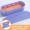 FOMIYES Makeup Brush Cleaning Box Portable Makeup Tools Cleaner for Women Compact Drying Holder Safe Material and Cleaning Design for Travel Use view 2