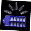 FRCOLOR 100pcs Nail Art Stickers Fake Nails Self-adhesive for Parties Holidays Home view 2