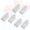 Mobestech Heel Protectors 3 Pairs Silicone Ankle Socks Heel Comfort Pads Cracking Ankle Cover for Foot Health view 4