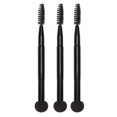3pcs Makeup Mushroom Head Sponge Applicator Brush - Dual-Ended Foundation Sponge Powder Puff Brow Brush Set