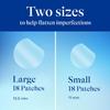 Differin 10% Benzoyl Peroxide Cleanser and Patch Set: 36 Power Patches, 18 large and 18 small patches for acne-prone skin and Acne Foaming Cleanser with 10% BPO Acne Treatment view 3
