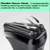 21B Series 3 Replacement Head for Braun Electric Shaver, S3 Wet and Dry Replacement Head Compatible with Braun Series 3 Foil and Cutter 300s, 310s, 3010BT (2 Count) view 3