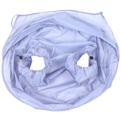 FOMIYES Leg Shaving Cape Portable Hair Catcher for Men Foldable Beard Shaving Apron Easy to Wear and Store Prevents during Grooming for Home Use