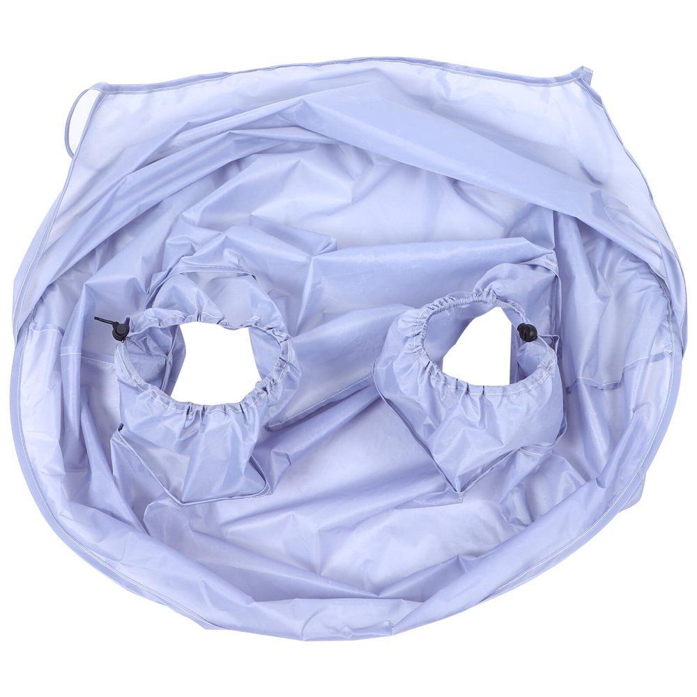 FOMIYES Leg Shaving Cape Portable Hair Catcher for Men Foldable Beard Shaving Apron Easy to Wear and Store Prevents during Grooming for Home Use