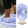 FOMIYES Leg Shaving Cape Portable Hair Catcher for Men Foldable Beard Shaving Apron Easy to Wear and Store Prevents during Grooming for Home Use view 2