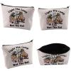 VAMSII Gonzo Rizzo Inspired Gift Light The Lamp Not The Rat Makeup Bag for Fans (Light The Lamp) view 3