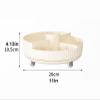 360 Rotating Makeup Organizer,Vanity Cosmetic Storage Organizer,Large Capacity Perfume Organizer Lotions Display Cases for Bathroom Counter,B view 2