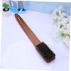 balacoo 1pc Long Handle Bath Brush Natural Bristles for Body Care Exfoliating Shower Back Brush for Men and Women Pure Natural Pig Bristle Brown view 2