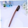 balacoo 1pc Long Handle Bath Brush Natural Bristles for Body Care Exfoliating Shower Back Brush for Men and Women Pure Natural Pig Bristle Brown view 4
