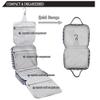 Auwinor Travel Hanging Toiletry Organizer Cosmetics Makeup Bag for Women Large Toiletries Kit Set Organizer for Accessories Gray view 3