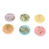 balacoo 6pcs Aroma Bath Tablets Aroma Steam Flakes Bath Sheets Shower Bombs Bathroom Accessories view 1