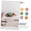 balacoo 6pcs Aroma Bath Tablets Aroma Steam Flakes Bath Sheets Shower Bombs Bathroom Accessories view 4