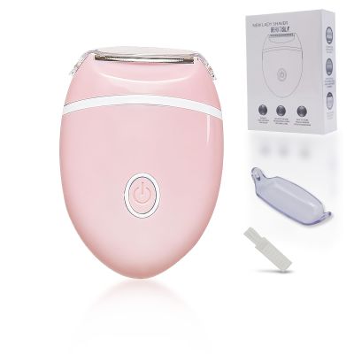 Electric Hair Shaver for Women: Compact, Cordless Wet & Dry Razor for Smooth Body & Dual Trimmers  Bikini Line and Quick, Travel-Friendly.BEAUTISILK (Pink)