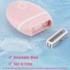 Electric Hair Shaver for Women: Compact, Cordless Wet & Dry Razor for Smooth Body & Dual Trimmers  Bikini Line and Quick, Travel-Friendly.BEAUTISILK (Pink) view 4