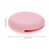 Beaupretty Portable Silicone Powder Puff Case Travel Makeup Sponge Holder Compact Storage Box for Women 2.95 Inch view 2